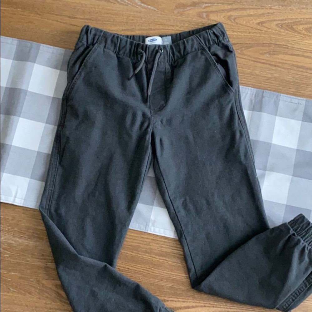 Boys Grey Khaki Jogger